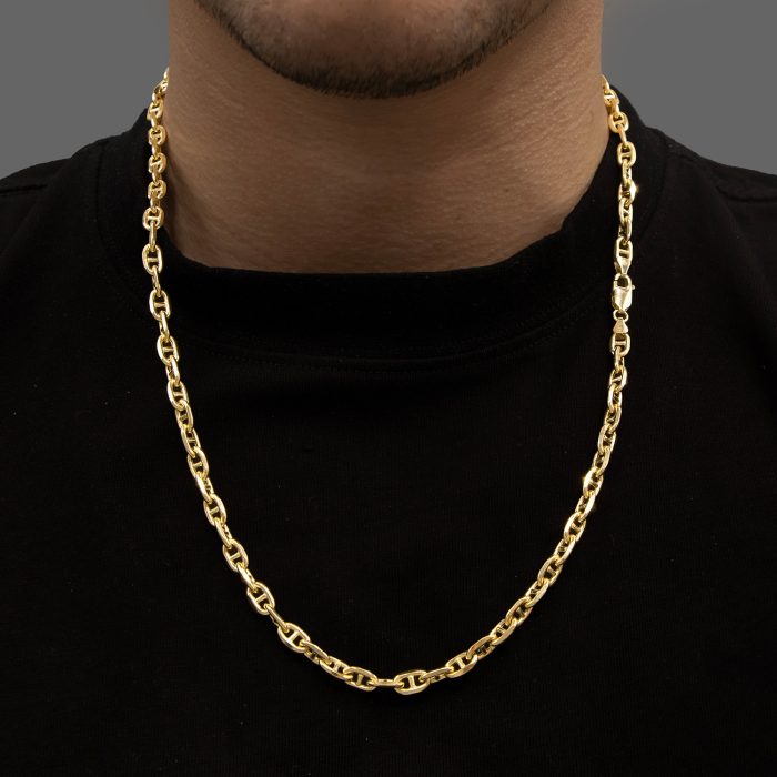 Cadena Marinero 10k Hueca - Imagen 2